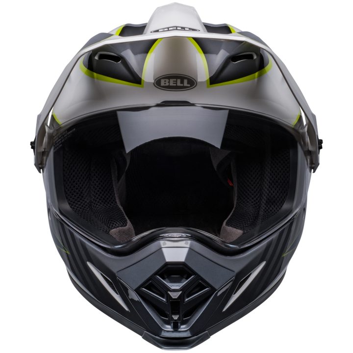 Adventure Hjelm MX-9 Dalton MIPS CE Neongul/Hvid Bell XXXL – billede 9