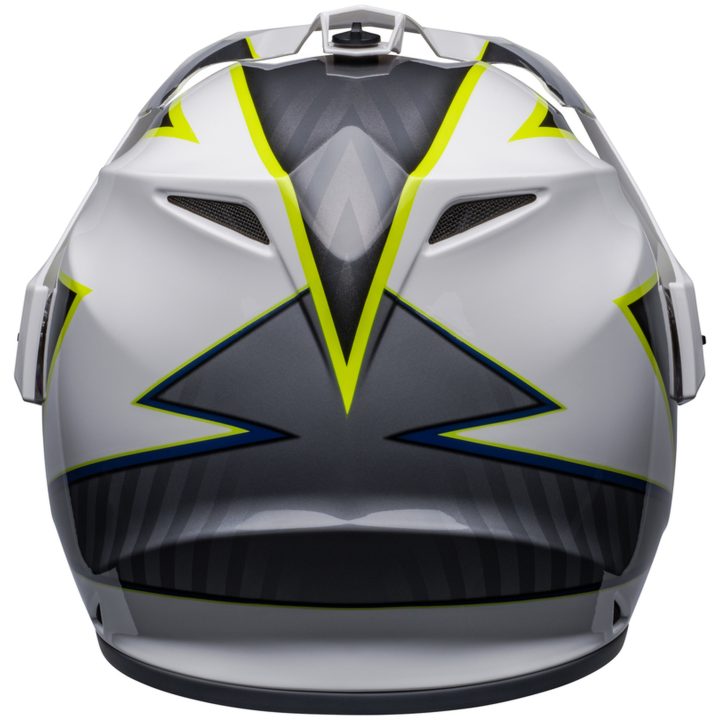 Adventure Hjelm MX-9 Dalton MIPS CE Neongul/Hvid Bell XXXL – billede 3