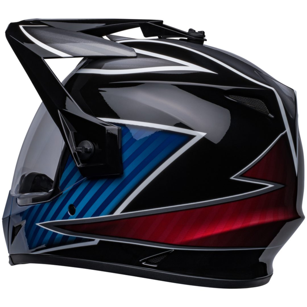 Adventure Hjelm MX-9 Dalton MIPS CE Sort/Blå Bell XXL – billede 9