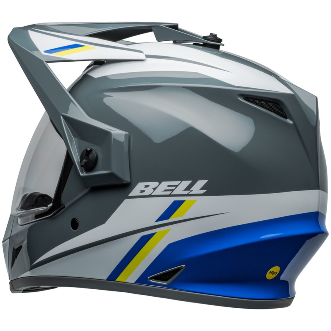 Adventure Hjelm Mx-9 Mips Alpine Blank Kul/Sølv/Sort BELL s – billede 6