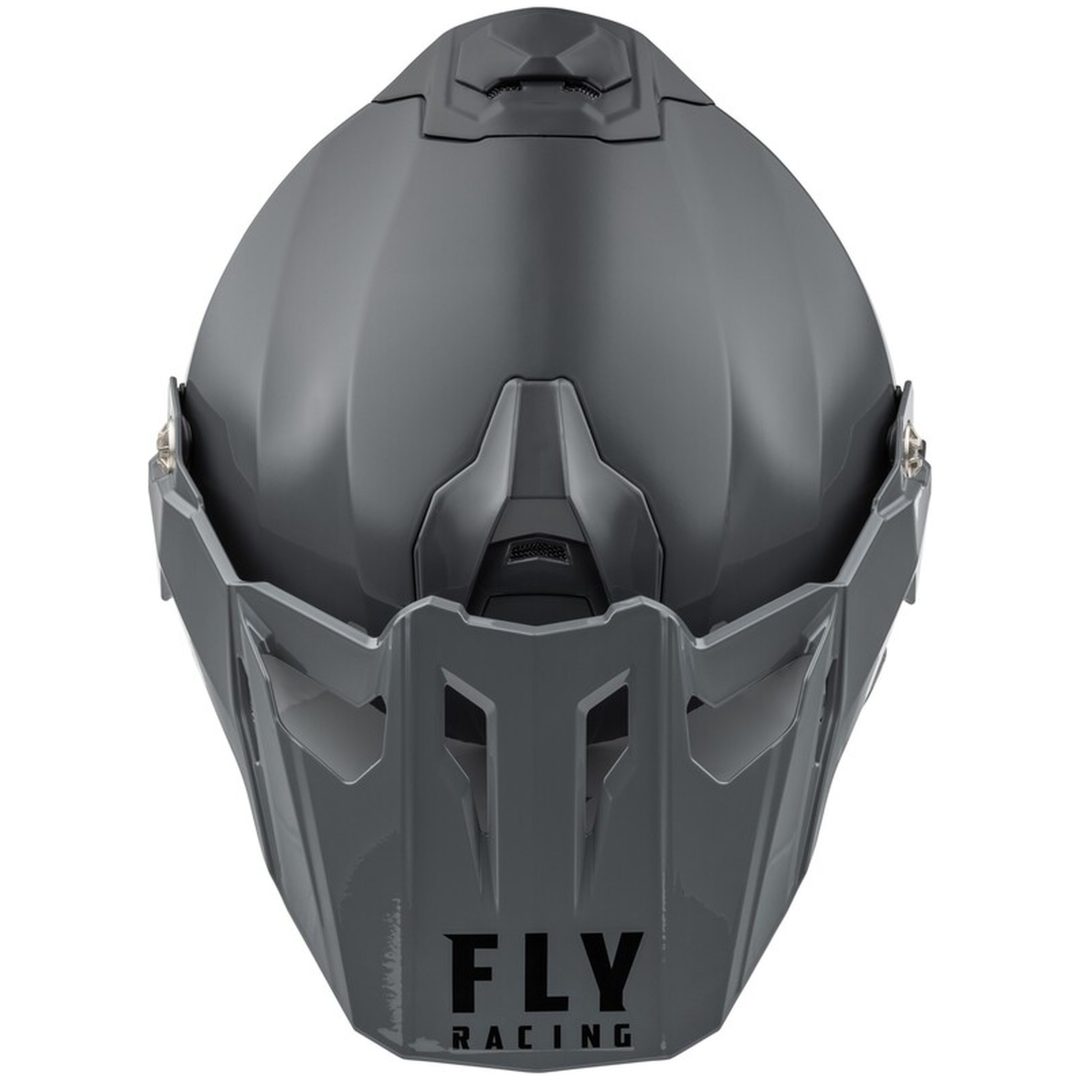 Adventure Hjelm Trekker Solid Grå FLY RACING s – billede 3