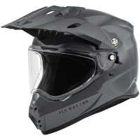 Adventure Hjelm Trekker Solid Grå FLY RACING