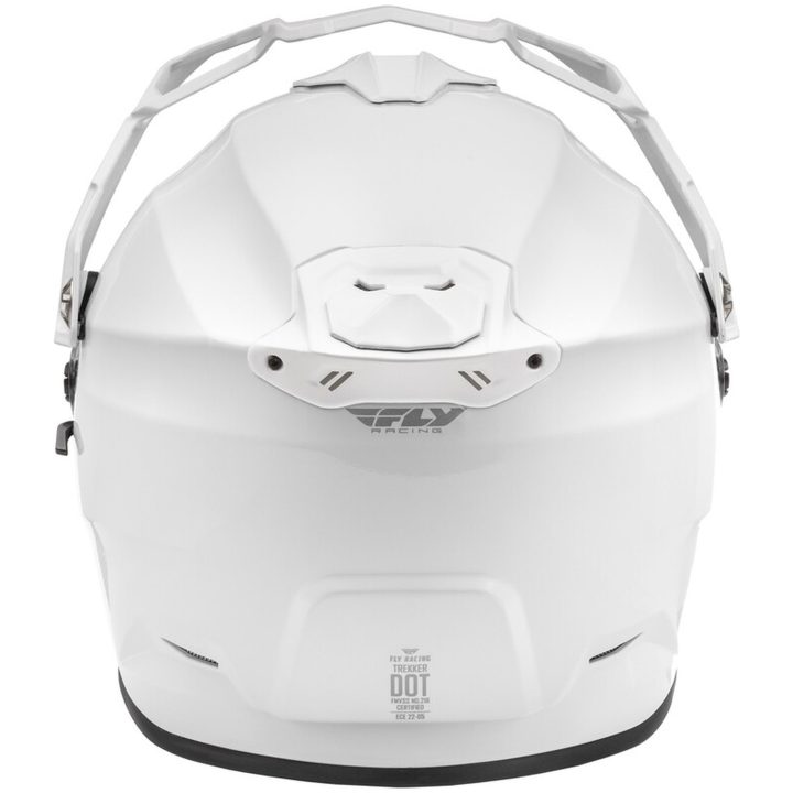Adventure Hjelm Trekker Solid Hvid FLY RACING s – billede 4