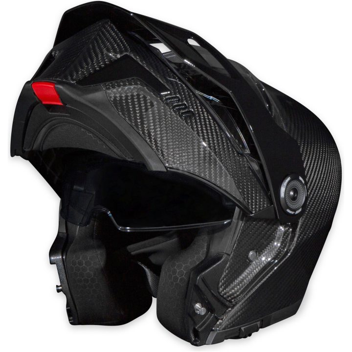 Adventurehjälm Journey Carbon Svart Matt Simpson – billede 2