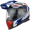 Adventurehjelm AI100 Mojave Hvid Rød Blå AMOQ XS – miniature 2