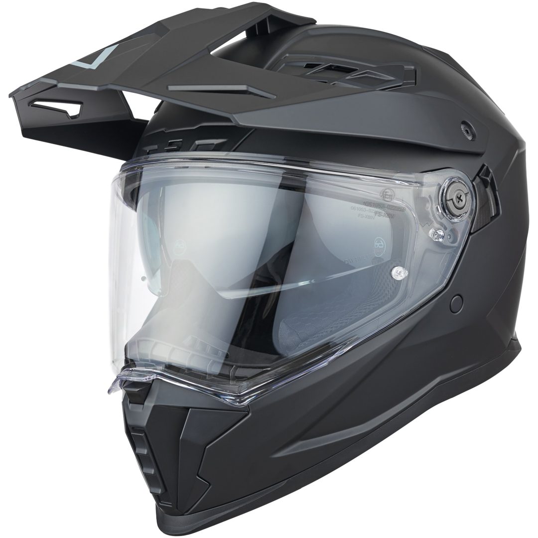 Adventurehjelm AI100 Sort Mat AMOQ XS – billede 2