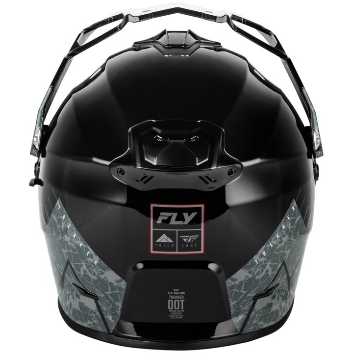 Adventurehjelm Trekker Sort Grå FLY RACING s – billede 3