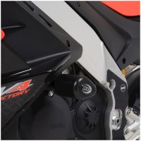 Aero Crash Protectors - Black Aprilia RSV4 1100 Factory R&G Racing