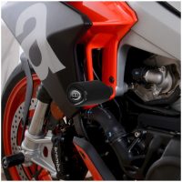 Aero Crash Protectors Black - Aprilia Tuono 660 R&G Racing