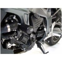 Aero Crash Protectors Black BMW K1200R/1300R R&G Racing