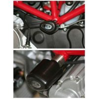 Aero Crash Protectors Black Ducati R&G Racing