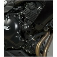 Aero Crash Protectors Black Kawasaki ER-6 N R&G Racing