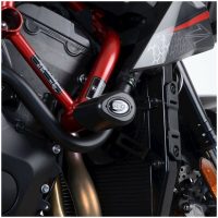 Aero Crash Protectors Black Kawasaki ZH2 R&G Racing