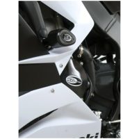 Aero Crash Protectors Black Kawasaki ZX-6R/ZX636-R R&G Racing