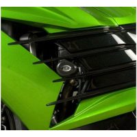 Aero Crash Protectors Black Kawasaki ZZR1400 R&G Racing