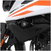 Aero Crash Protectors - Black KTM 390 Adventure R&G Racing