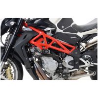 Aero Crash Protectors Black MV Agusta Brutale 1090 R&G Racing