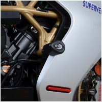 Aero Crash Protectors - Black MV Agusta Superveloce 800 R&G Racing