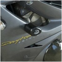 Aero Crash Protectors Black Triumph Daytona 675/R R&G Racing