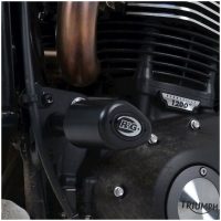 Aero Crash Protectors Black Triumph Scrambler 1200 R&G Racing