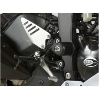 Aero Crash Protectors White Kawasaki ZX6R 636 R&G Racing