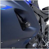 Aero Race Crash Protectors - Black Yamaha R7 R&G Racing