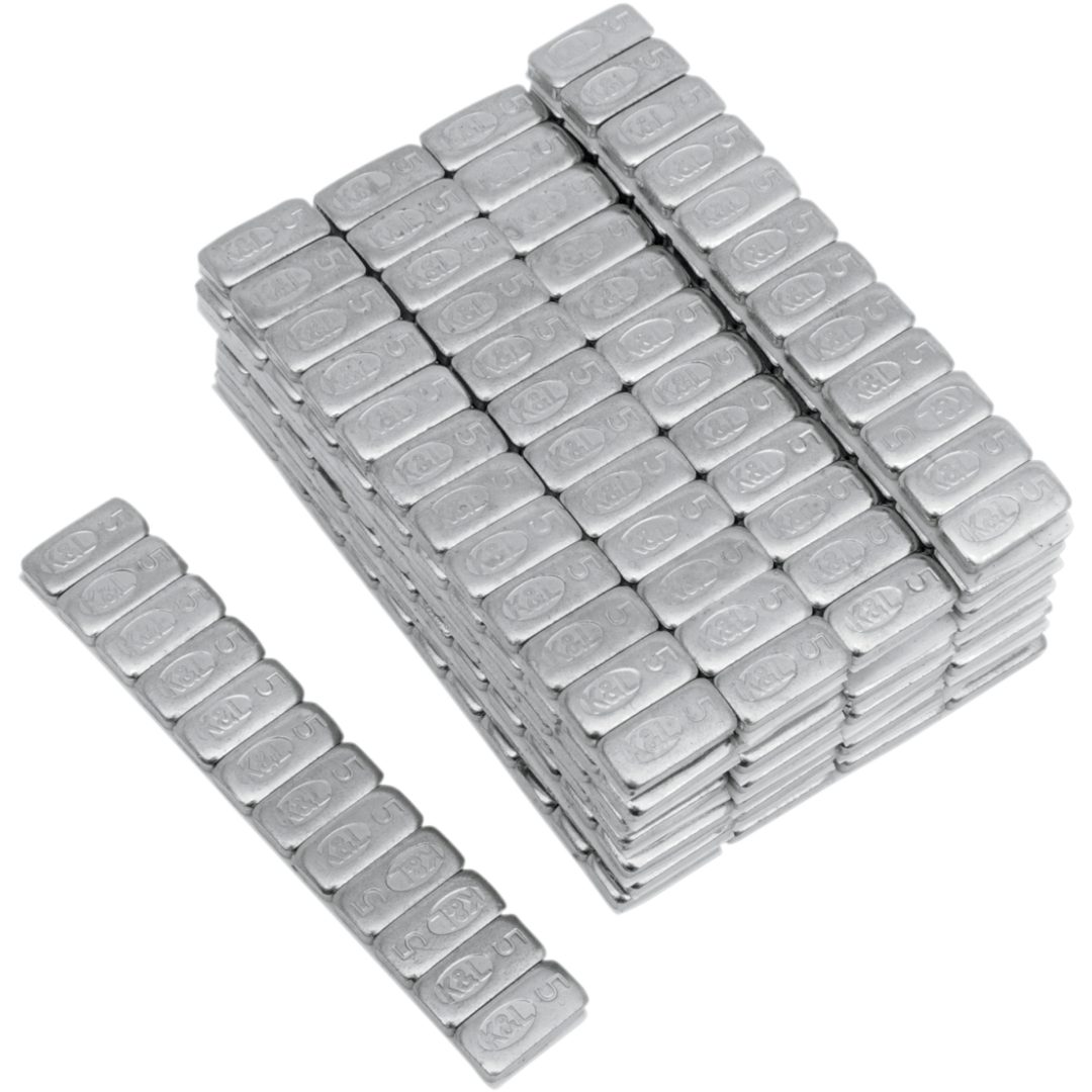 Afbalanceringsvægte Hurtigmontering Krom K&L SUPPLY – billede 2