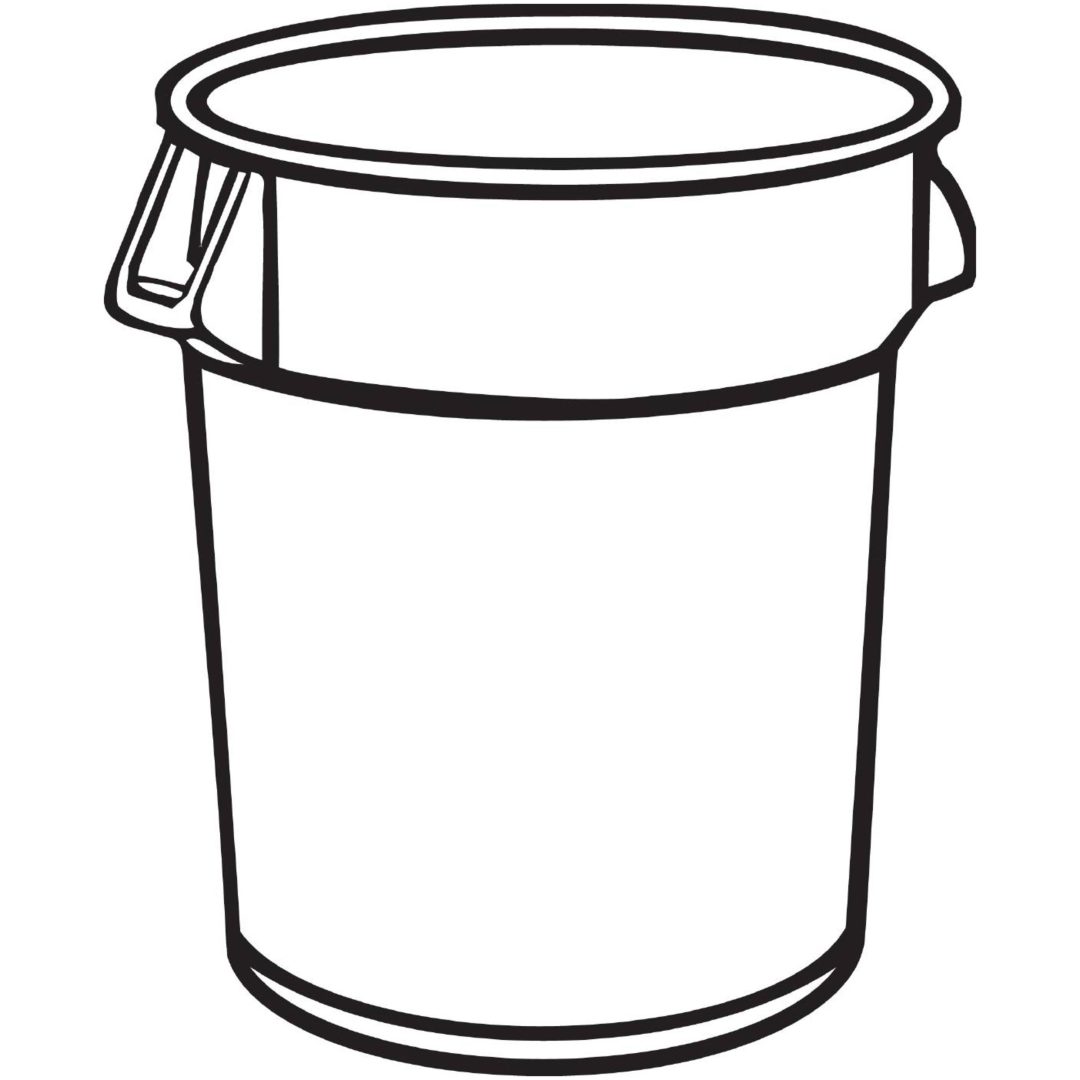 Affaldsspand Brute PLASTCONTAINER BRUTE 76L GRÅ – billede 8