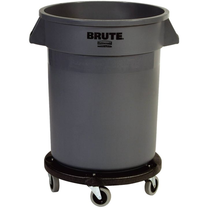 Affaldsspand Brute PLASTCONTAINER BRUTE 76L GRÅ – billede 5