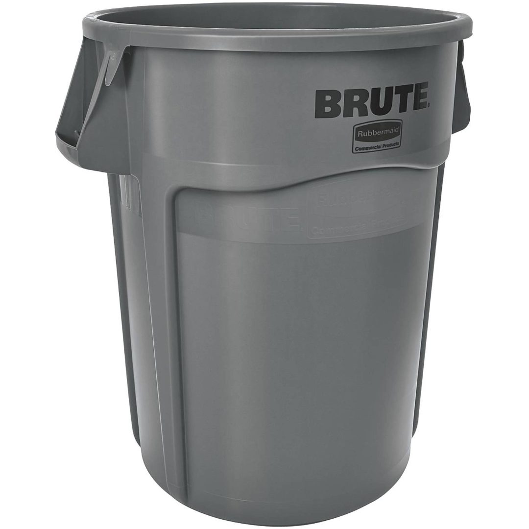Affaldsspand Brute PLASTCONTAINER BRUTE 76L GRÅ – billede 2