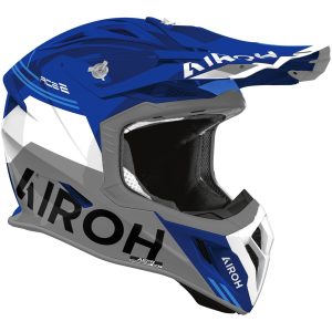 Airoh Hjälm Aviator Ace 2 Fury Blå glansig, M
