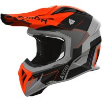Airoh Hjälm Aviator Ace 2 Shield Orange matt, XS