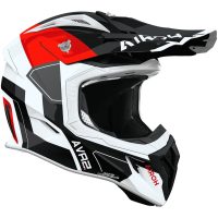 Airoh Hjälm Aviator Ace 2 Shield Röd glansig, M