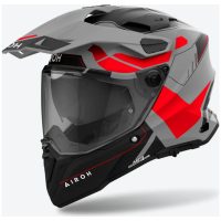 Airoh Hjälm Commander 2 Reveal Röd Fluo Matt, M