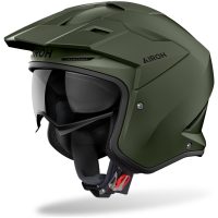 Airoh Hjälm Kombakt Color military Grön matt, S