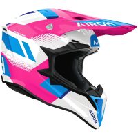 Airoh Hjälm Wraaap Vision Rosa glansig, M