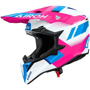 Airoh Hjälm Wraaap Vision Rosa glansig, S