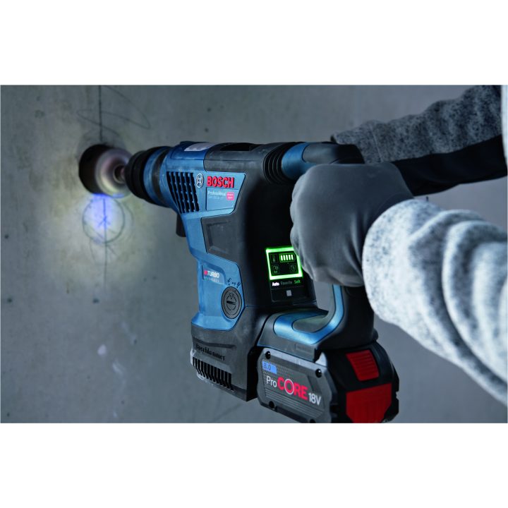 Akku borehammer BITURBO med SDS plus GBH 18V-34 CF Prof Bosch Pro – billede 3
