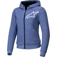 Alpinestars Hoodie Dam Chrome v2 Blå/Violet, M