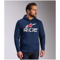 Alpinestars Hoodie Ride v3 Blå, M