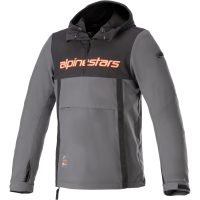 Alpinestars Hoodie Sherpa Svart/Grå/Röd, 2XL