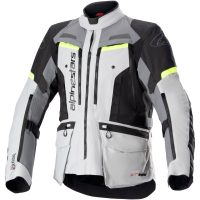 Alpinestars Jacka Bogota Pro Drystar Grå/Gul Fluo, 2XL