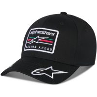 Alpinestars Keps Surpass Flexfit Svart, S/M