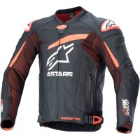 Alpinestars Skinnjacka GP Plus R v4 RK Svart/Röd Fluo, 58
