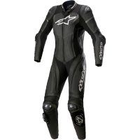 Alpinestars Skinnställ Dam 1-pc Tech Air GP Plus Svart/Vit/Grå 40