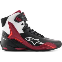 Alpinestars Sko Faster-4 Svart/Vit/Mörk Röd, 38 (6)