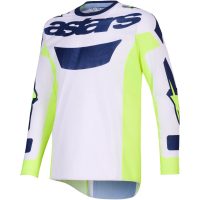 Alpinestars Tröja Racer Air Riway Grå/Fluo Gul/Blå, XL