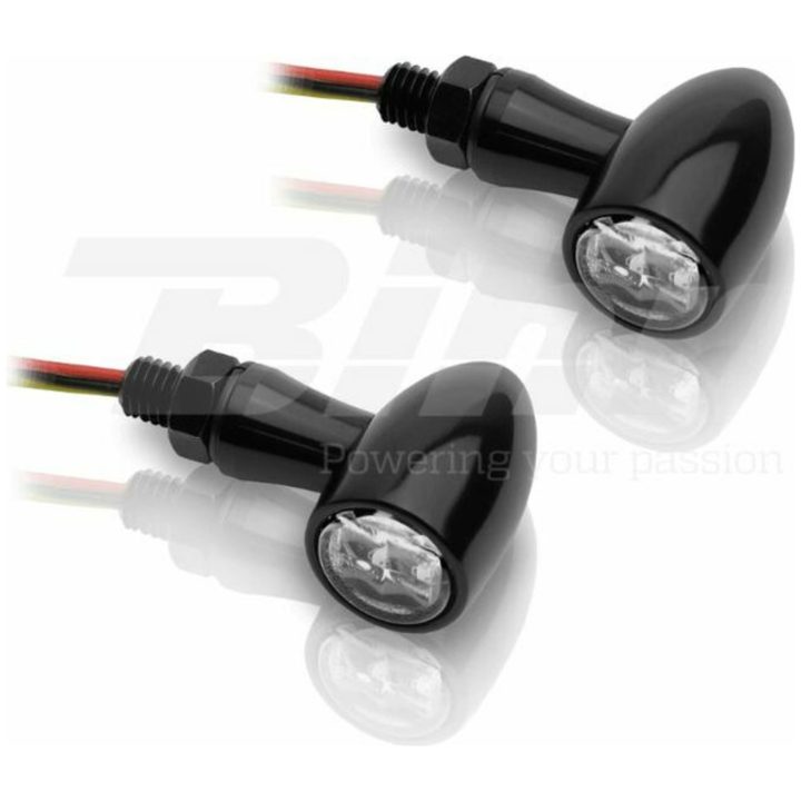Aluminium LED Blinklys Sæt Klar Universal V PARTS Klar – billede 3