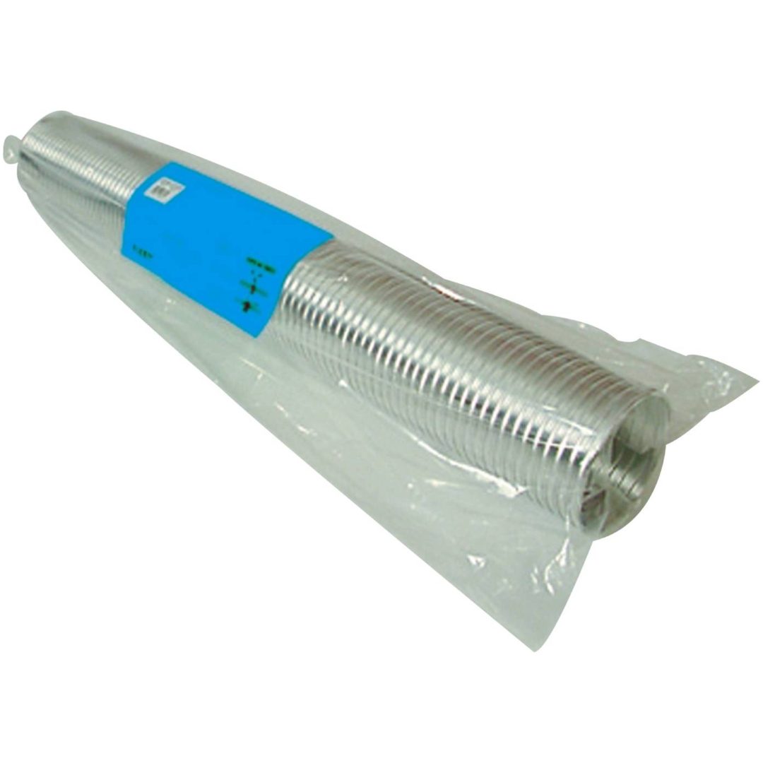 Aluminiumkanal komplet Flexit KANAL ALU KOMPLET 3M DIAM100