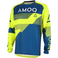AMOQ Ascent Strive V2 Crosströja Gul-Mörkblå, XS